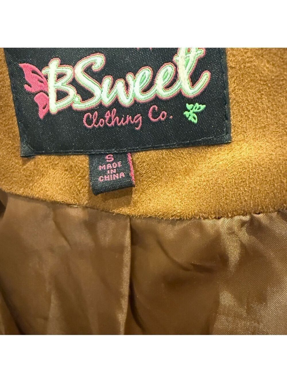 BSweet Faux Suede Fringe Moto Jacket
Size Small - Picture 5 of 13